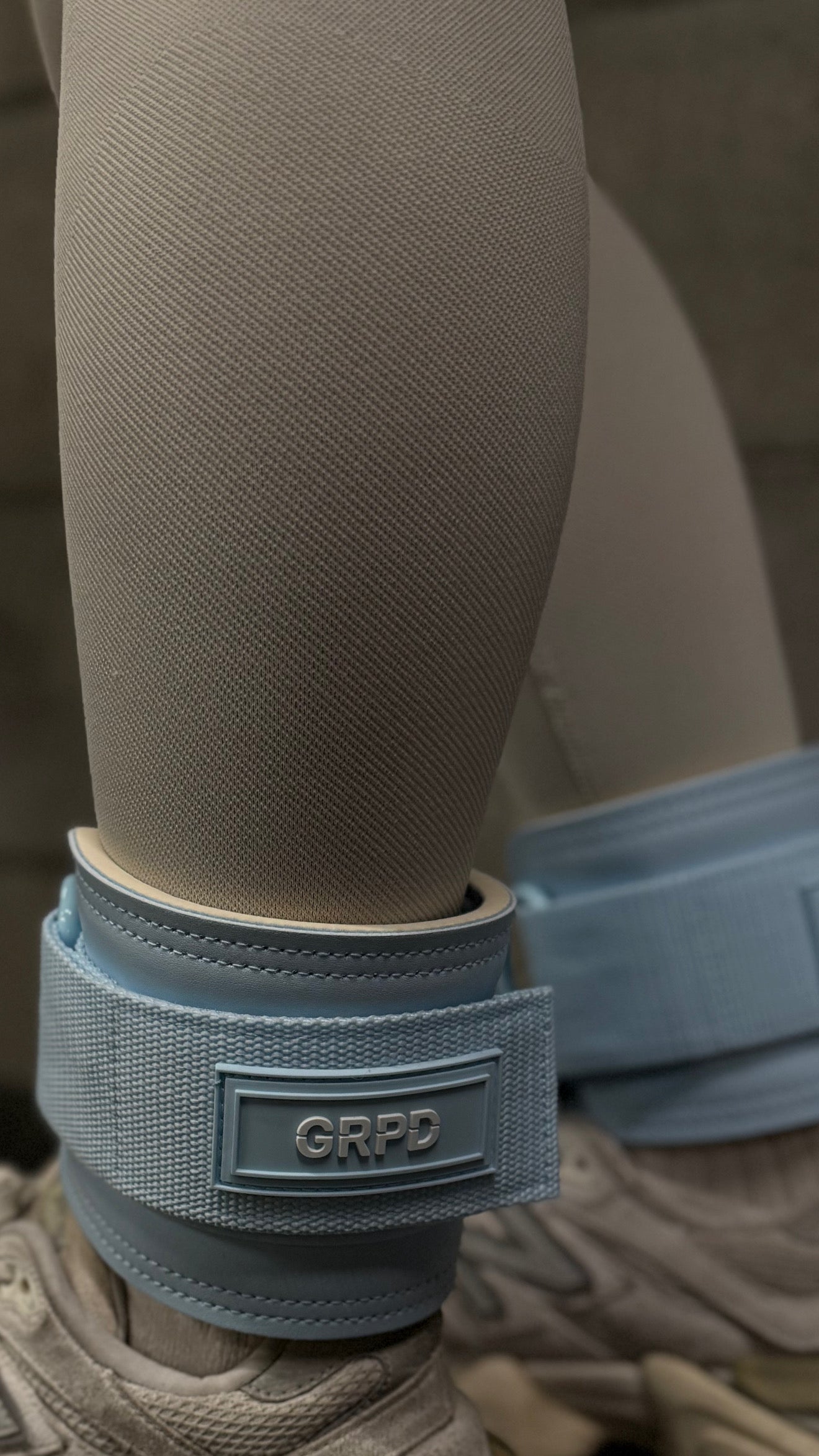 ANKLE STRAPS CLOUD BLUE