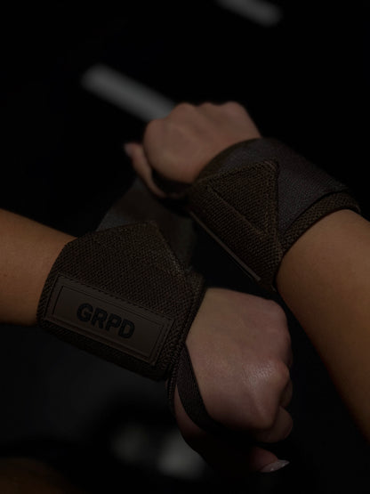 WRIST WRAPS ESPRESSO