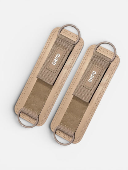 ANKLE STRAPS SAND