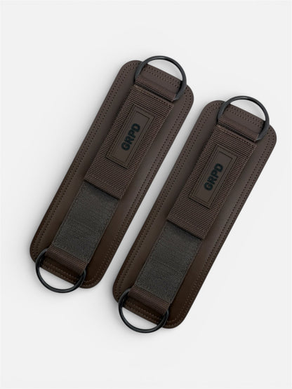 ANKLE STRAPS ESPRESSO
